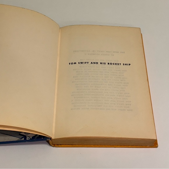 Rare Published 1954 Tom Swift n His Rocket Ship Tom Swift Adventures Hardcover - Picture 8 of 9